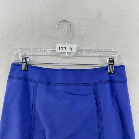 White House Black Market Skirt Women's Sz 6 Blue Knee Length Pencil Perfect Form - Picture 9 of 9